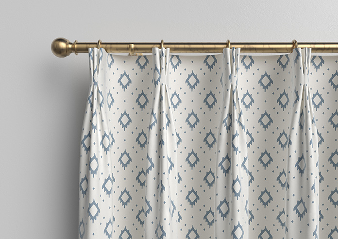 Huaraz Velvet, Cool Blue - Made to Measure Curtains - Image 11